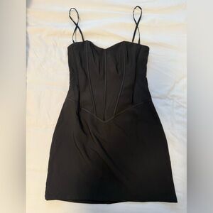 Superdown Black Mini Dress